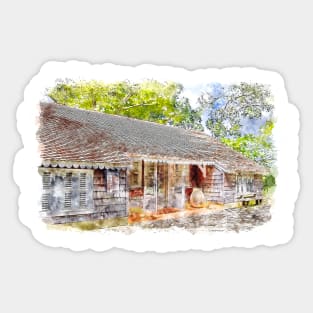 Caribbean Homestead Sticker